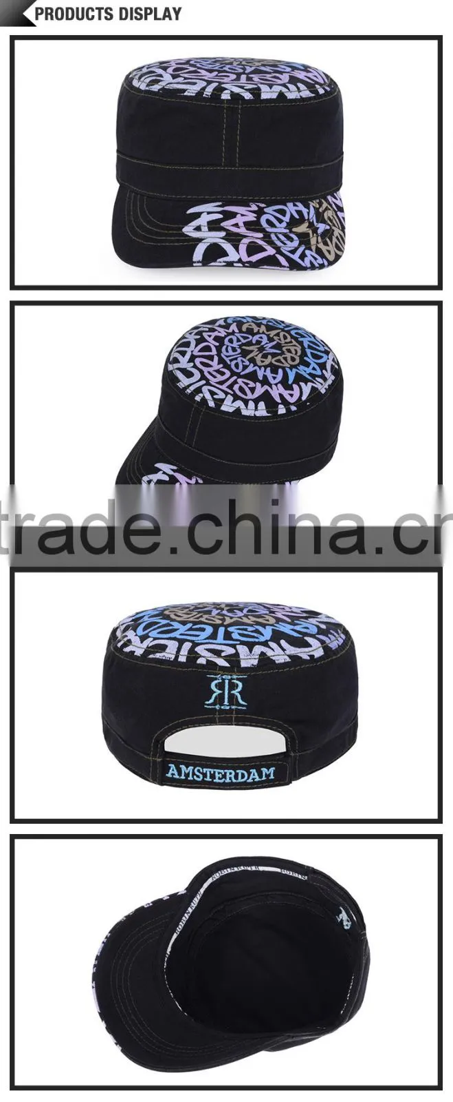 Factory bottom price new arrival all kinds of custom personal hat and cap for sale