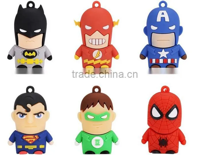 2015 hot products pink cartoon characters usb drive