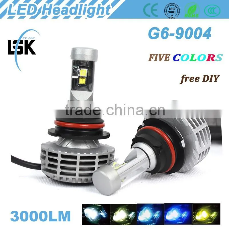 New!!!! g6 led headlight Strong power 28w auto led headlight 3000LM 3000k 4300k 6500k 8000k 10000k for safety driving