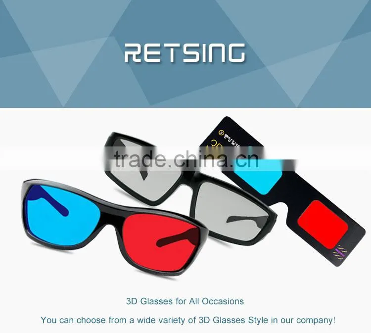 3d red blue movies 3d glasses lens material movie