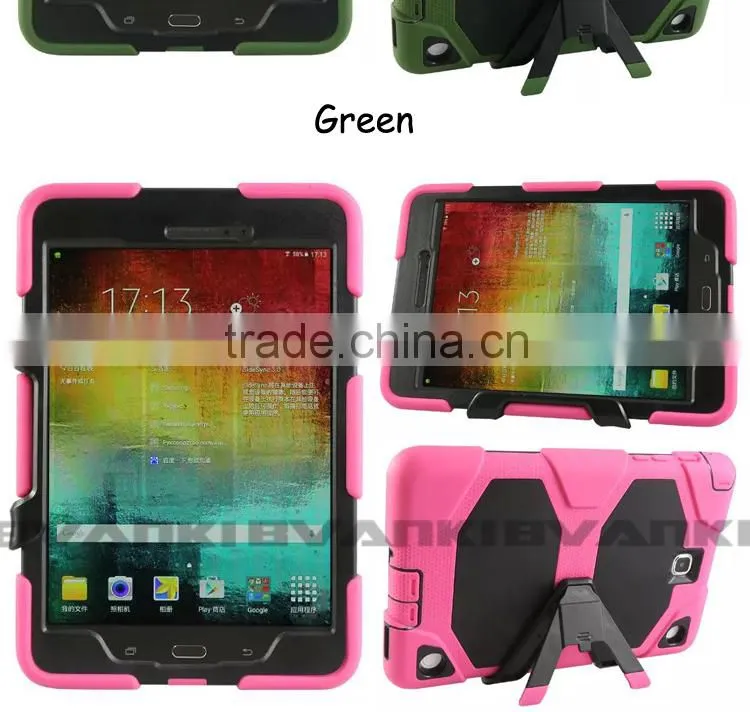 Rugged Hybrid Silicone Tablet Case For Samsung Galaxy Tab A 9.7 inch T550 Smart Robot Back Cover,Hybrid Rugged Shockproof Cover