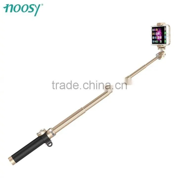 King Kong Luxury Bluetooth wireless Selfie Stick Handheld Brushed Metal Monopod Shutter Extendable For ios/Android MT5556