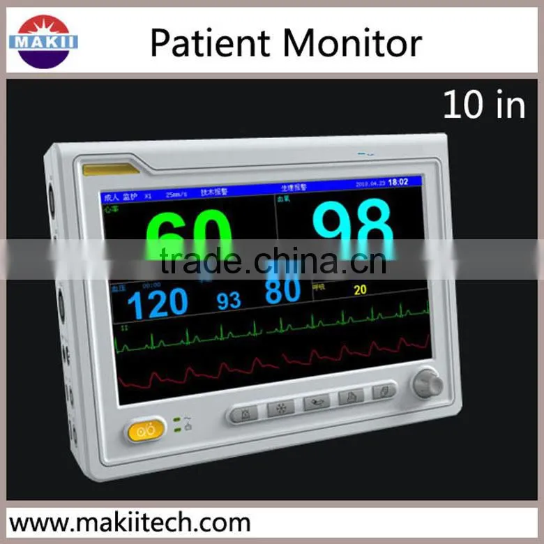 dental patient moitor 10.1 inch oral multiparameter patient monitor