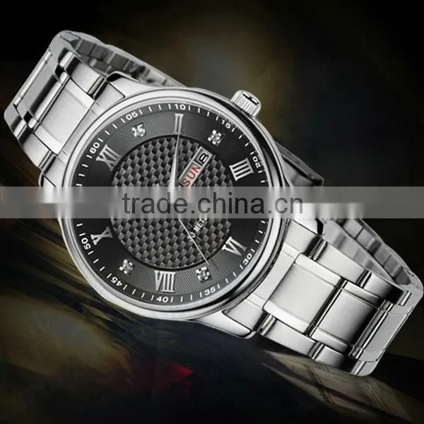 2015 hot sale fashion big tw steel full stainless steel watch for men