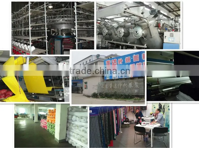32s 300gsm T/R spandex knitted roma fabric