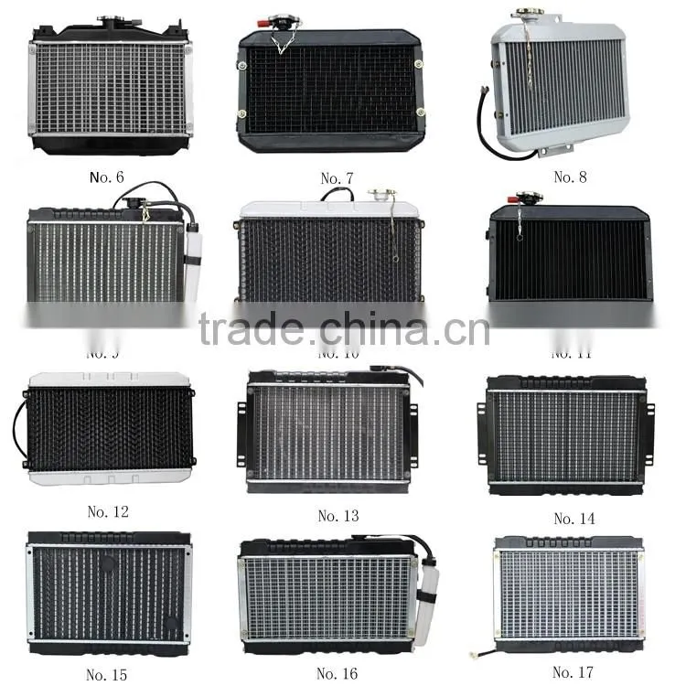 High Quality All Aluminum Radiators For 3 Wheel Motorcycle From China Supplier
