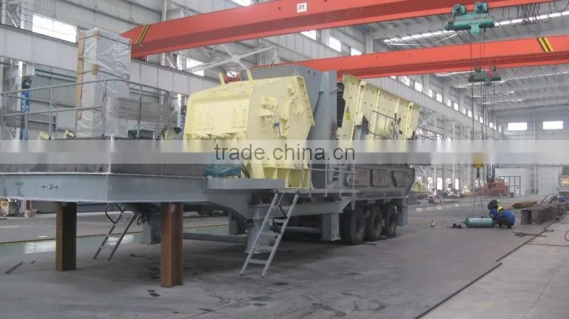 mobile crushing plant, mobile cone crusher, mobile cone cruhser station
