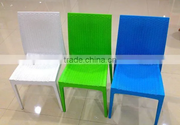 Unique Plastic Weave Stackable Dining Chair,HYH-A302
