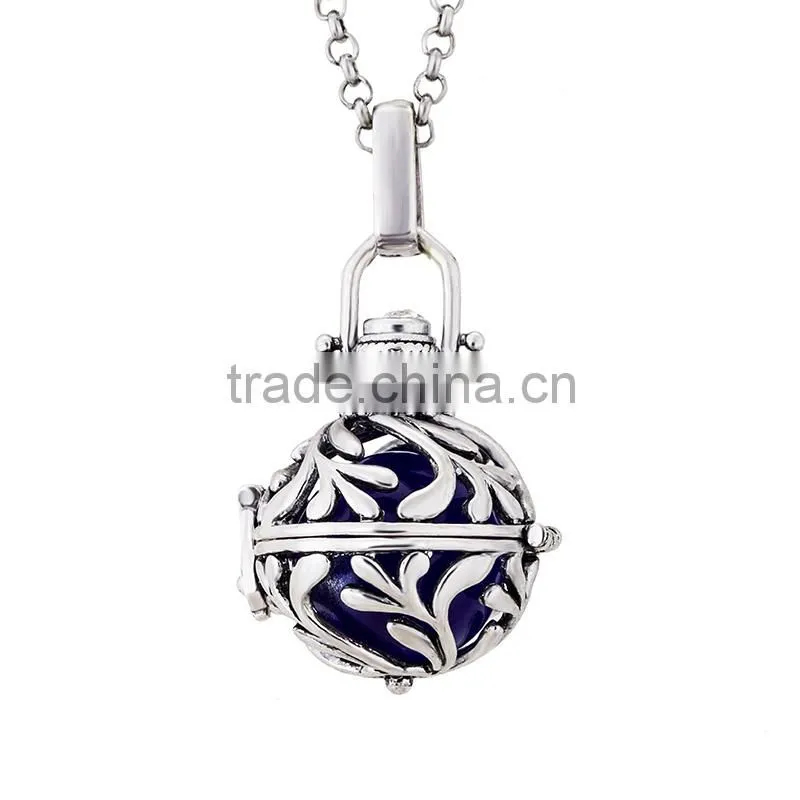OEM Gold Filigree Cage Pregnancy Necklace