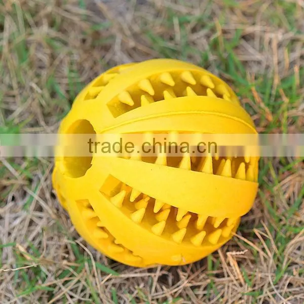 cute high quality rubber watermelon pet ball