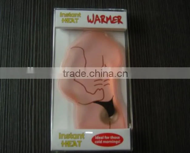 Funny Hand Warmer Hot Pad / Instant Gel Hand Warmer / Click Heat Pack