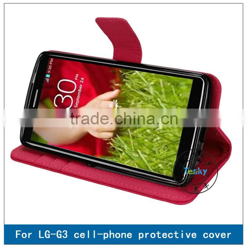 FOLIO COVER CASE FOR LG G3,LOVELY TRAVEL CASE FOR LG G3 WITH STAND