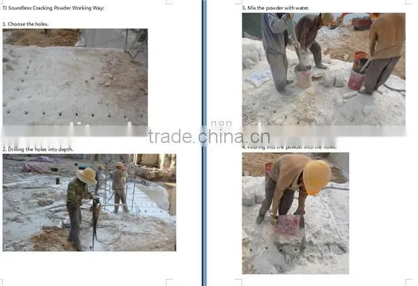 TJ Quarry Soundless Stone Cracking Powder