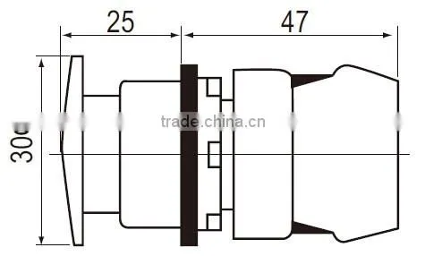 CNTD Wholesale Goods From China Waterproof Automotive Electric Push Button Switch