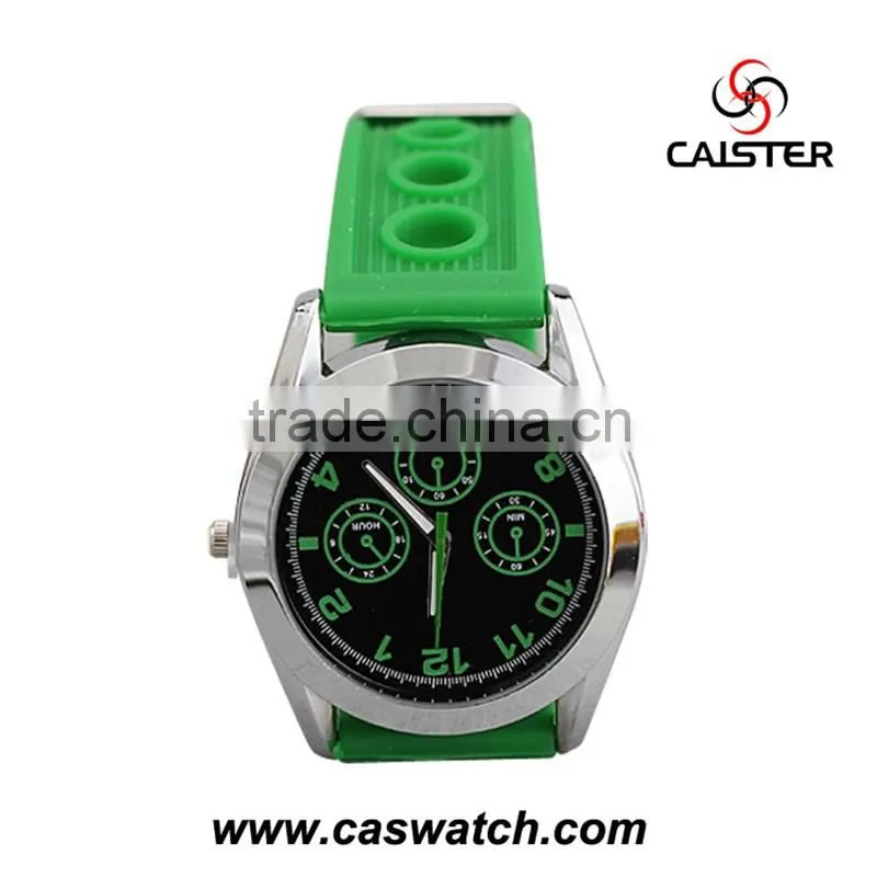 Environmental silicone watch quartz watch