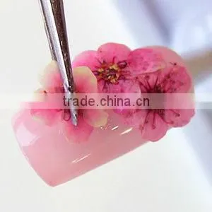 mini bead for real flower nail art 2013