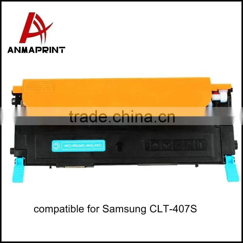 Compatible CLT-407S toner cartridge 407S toner cartridges for Samsung CLP-320/321N/326/CLX-3186/3186N/3186FN