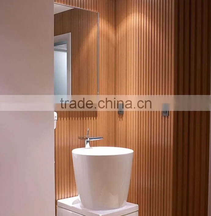 wood plastic composite interior wall panel