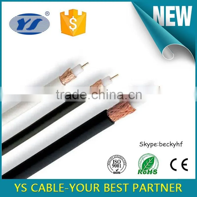 Sell Factory Price High Qualtiy 75OHM low dB loss RG6 coaxial cable