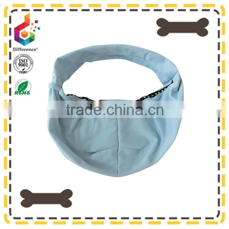 Cotten rope soft pet dog carrier one shoulder pet outdoor carrier