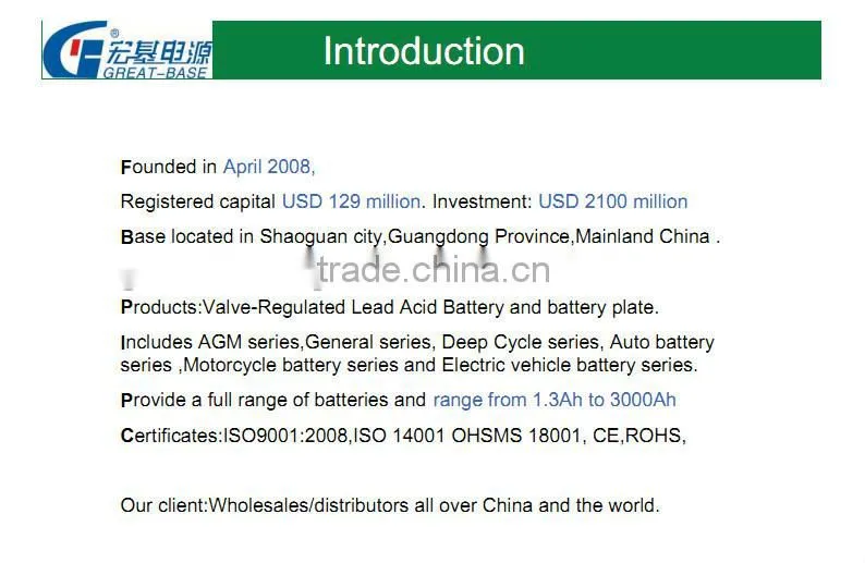 China LEAD acid battery manufacturer 12V 100Ah deep cycle battery 12V rechargeable electric vehicle battery