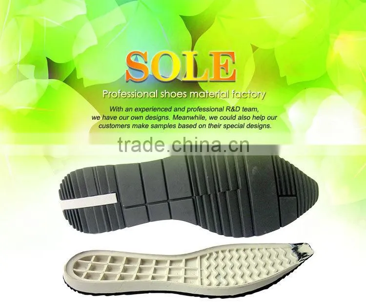 sole type men sporty shoes sole rubber outsole