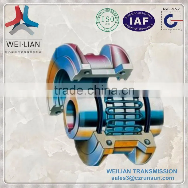 China supplier SML series helical flexible shaft coupling mainly used in plastic machine with high quality