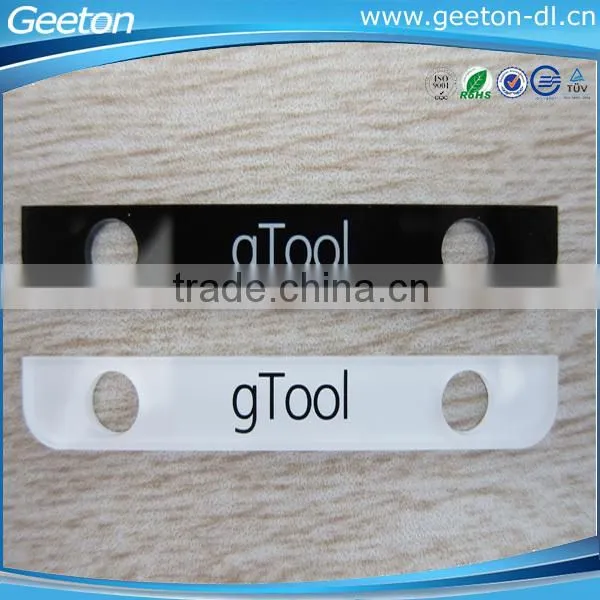 Screen Printing PC Embossing Membrane Nameplate Water Heater Label