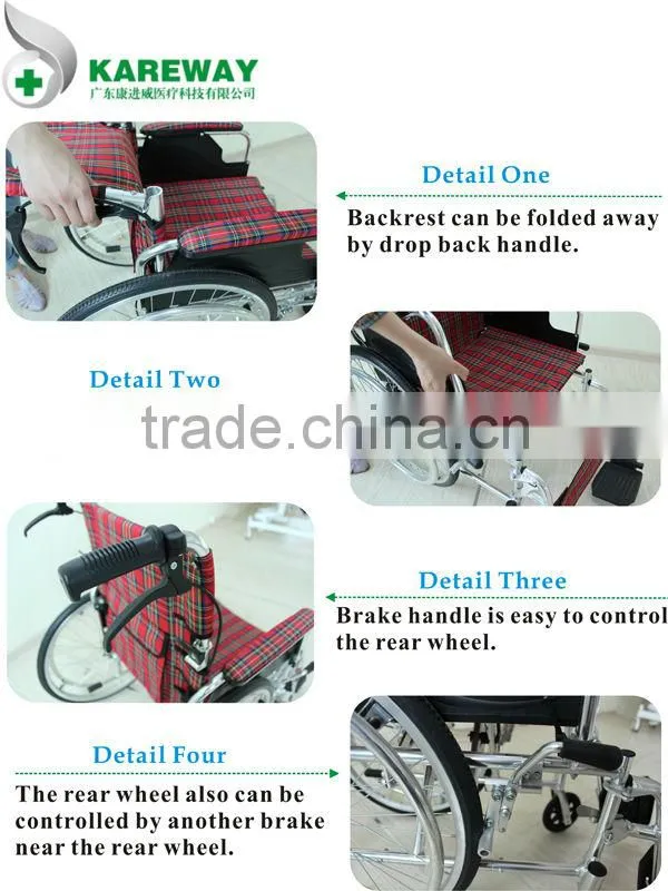 Standard wheelchairs for disabled