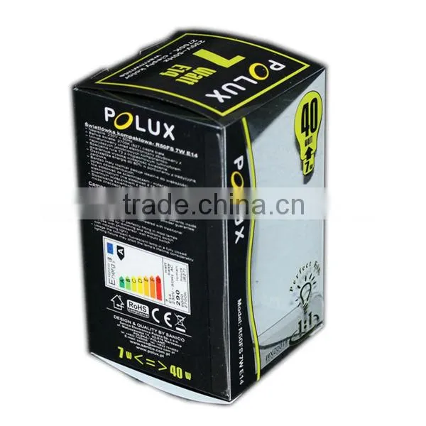transparent pvc led lamp display boxes