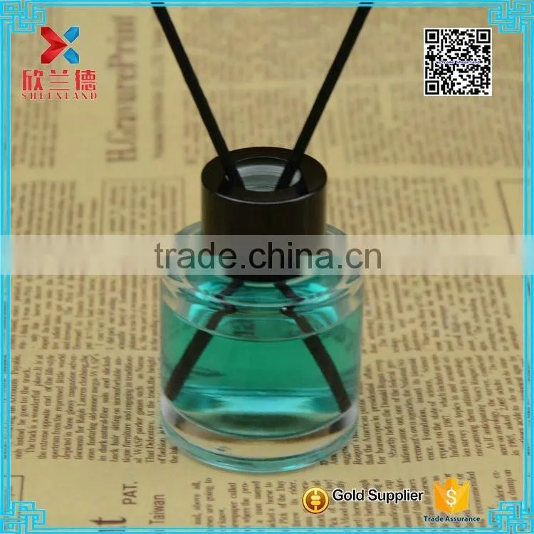 50ml Hot sale aroma reed diffuser empty smooth round decorative bottle