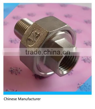 Cast 150LBS Threaded Union,3/8" Taped Seat Union Female to Female