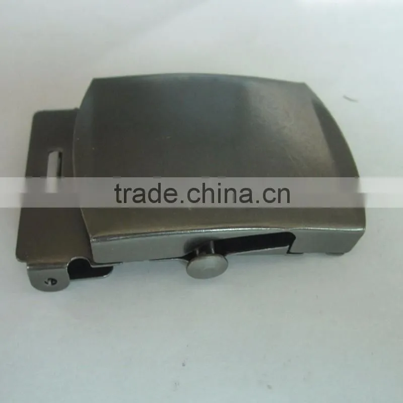 Custom metal adjustable prong type men clip belt buckle for wholesale from china factory
