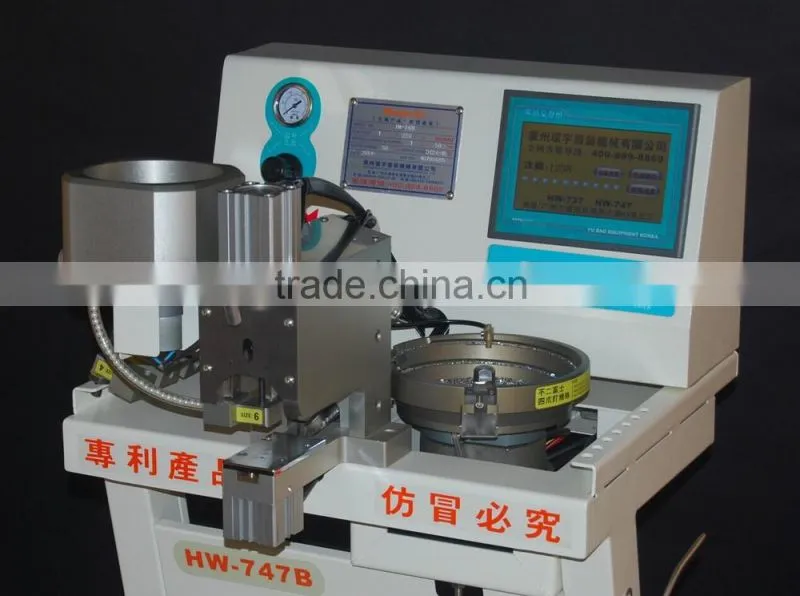 Sewing machine for beads