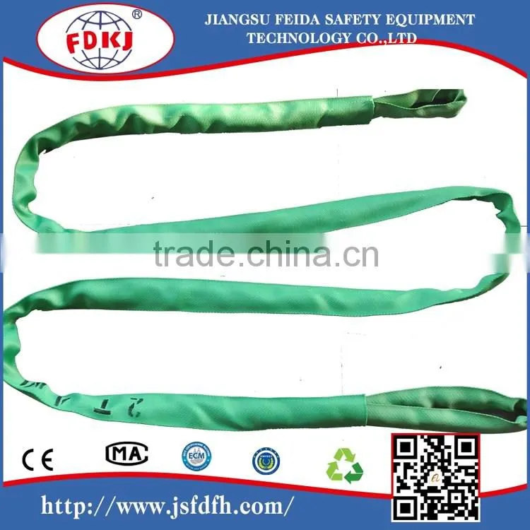 CE approved flat webbing sling round sling