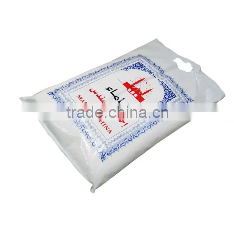 White 100% cotton ihram towel