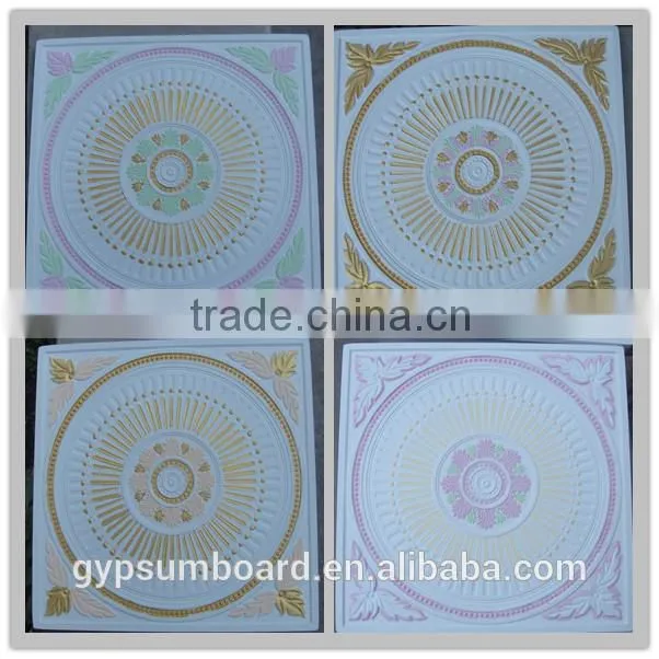 The calcium silicon ceiling and gypsum ceiling