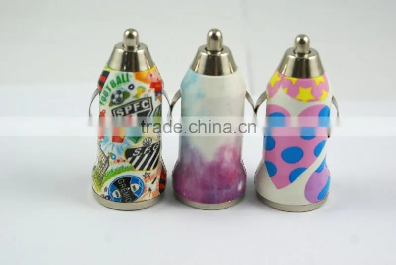 Regular USB Bullet Car Phone Charger Adapter Fits for All USB Iphone, Samsung