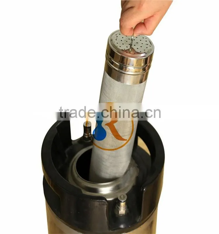 300 Micron 6'x14" Stainless Steel 304 Homebrew Beer Keg Filter Hop