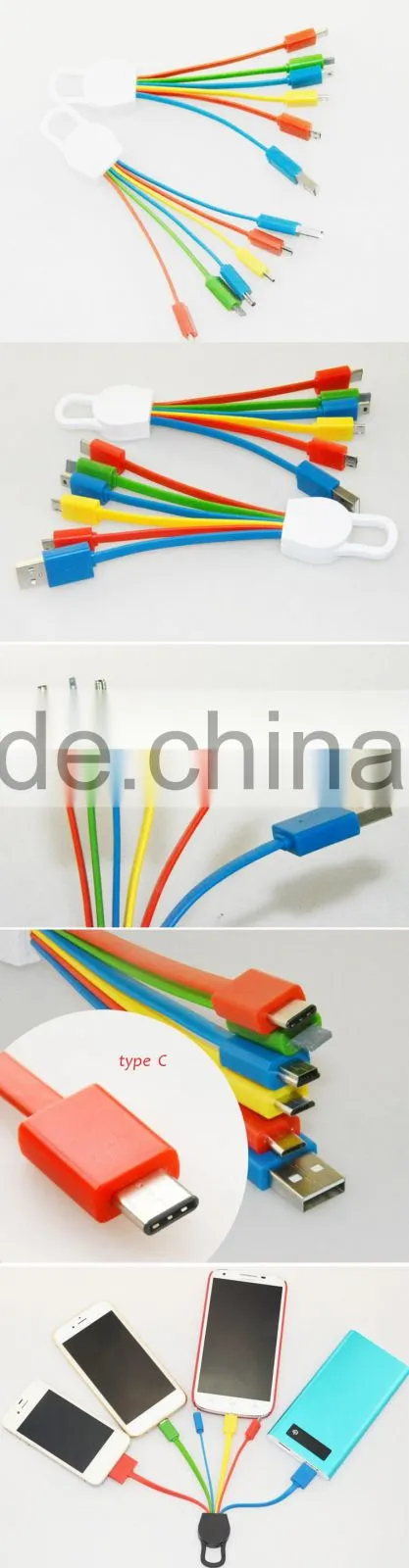 Multi Charging Cable Micro USB C Charging Cable