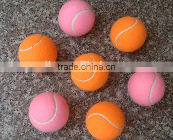 Selling New Cheap High Quality Cute Colored Beach Play Balls Exercise Gym sports Orange Tennis Ball