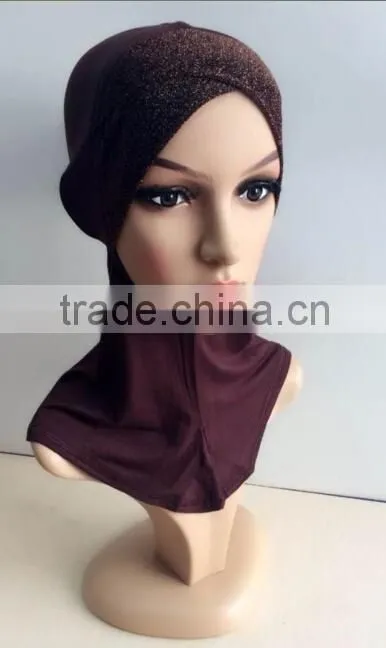 C070 new style cross ninja inner underscarf with shiny front