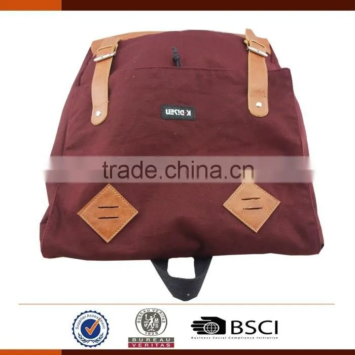 New Fashion Vintage Double Twill Backpack bag