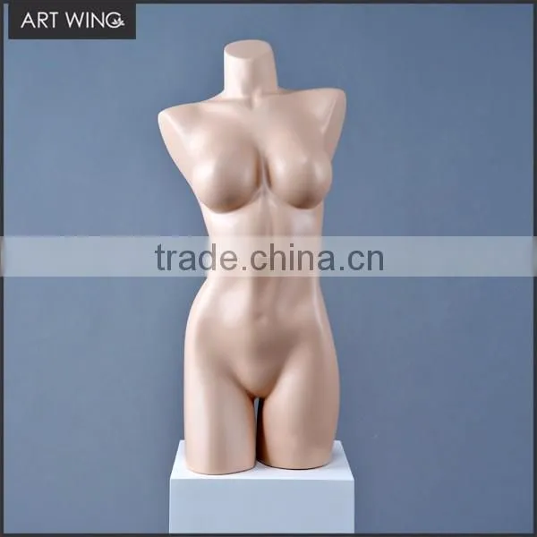 plus size female bikini display mannequin women torso with head