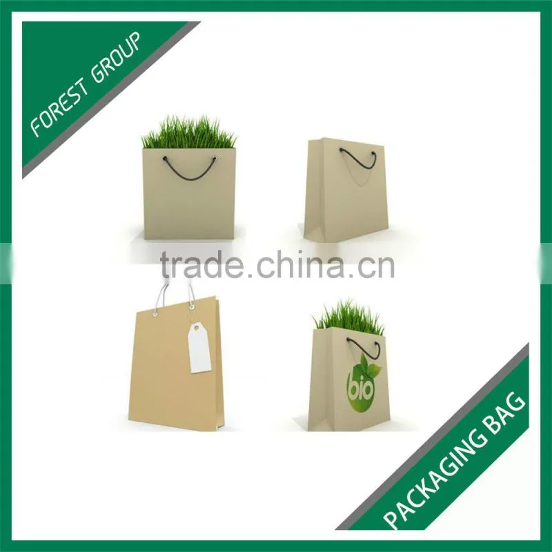 CHEAP PRICE BROWN PAPER BAGS FLOWER PACKING BAG MADE IN CHINA