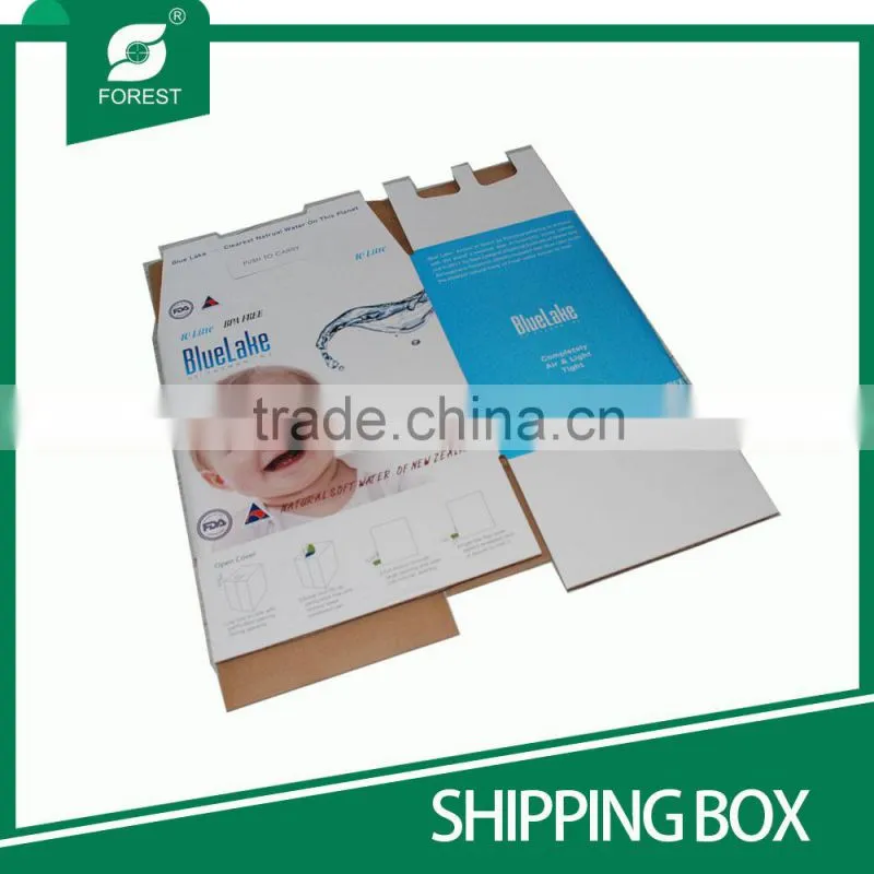 SPECIAL DESIGN BE FLUTE CORRUGATED SHIPPING MOVING BOX WITH MATT LAMINATED