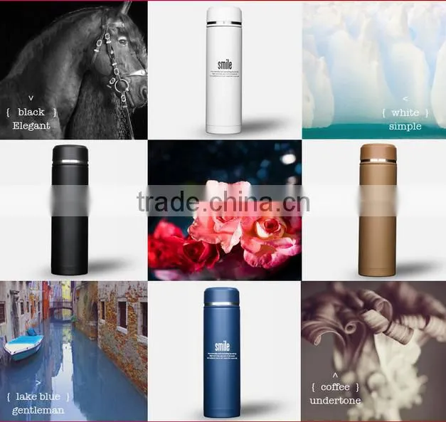 promotional gift insulated flasks and thermos stainless steel vacuum cup