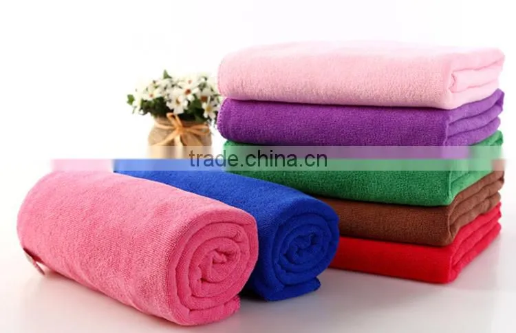 Plush microfiber towels yoga towel printed