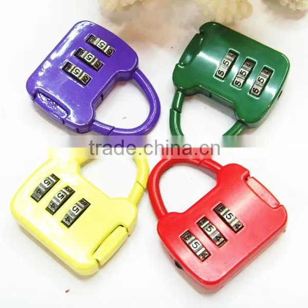 2015 New gifts wholesale price high quality 3 digital lock cases&bags security lock