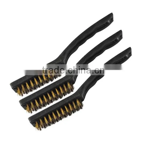 High Quality Wooden Handle Stainless Steel brush,Long Handle Wire Brush